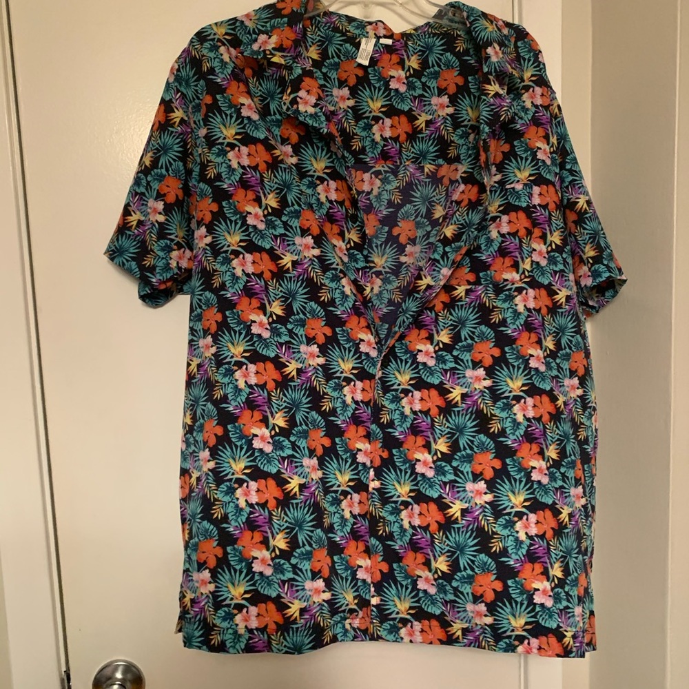 Hawaiian button down